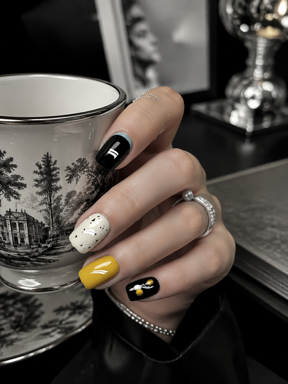 Mondrian’s Pop Rhythm | LUMlix Haute Nail