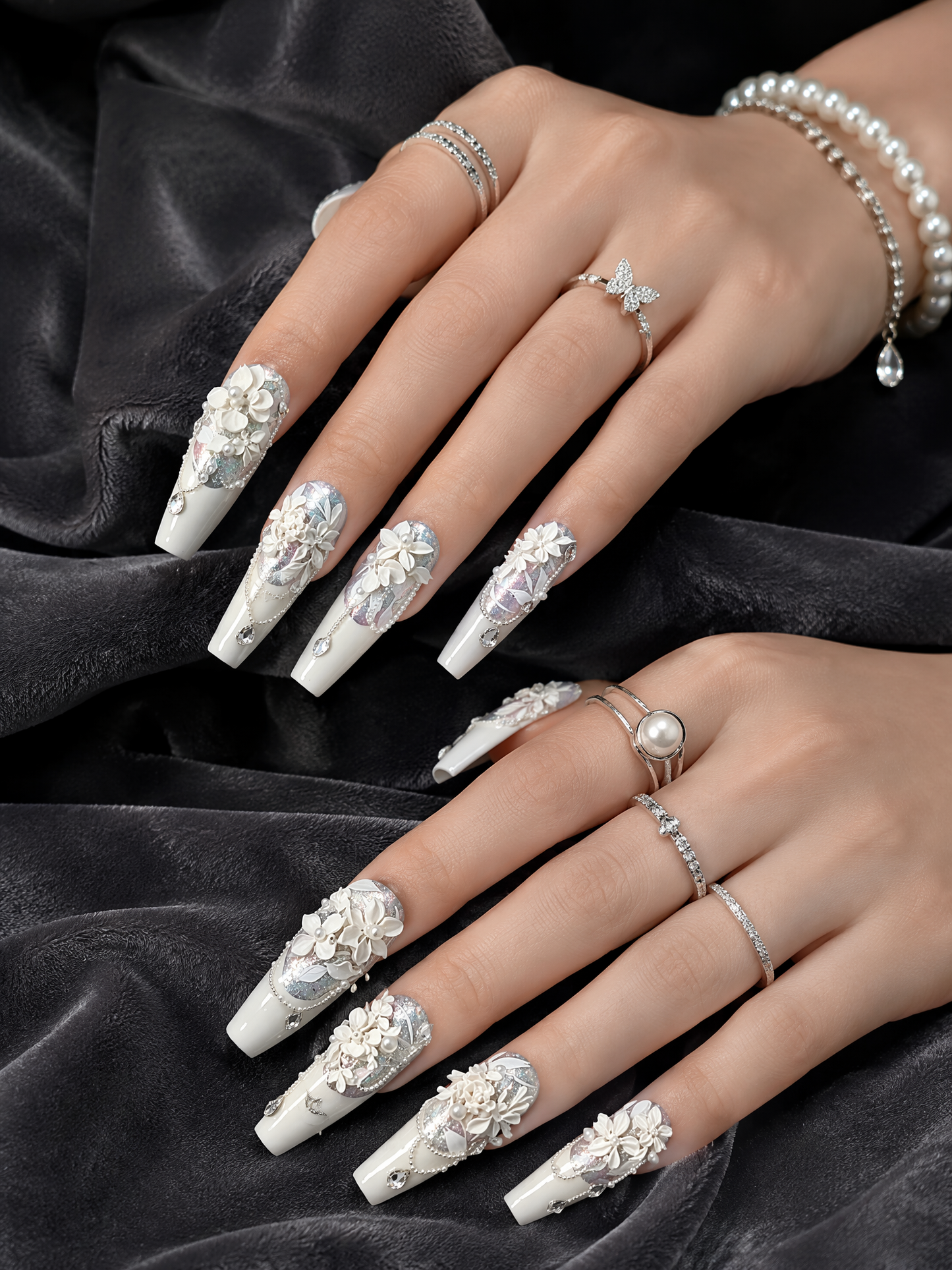 The Moonlit Garden's Whisper | LUMlix Haute Nail