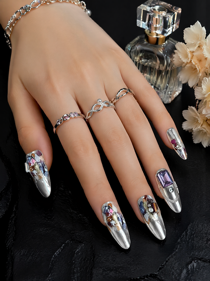 Sovereign's Chrome Dynasty | LUMlix Haute Nail