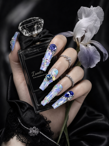 Celestial Amethyst Reverie | LUMlix Haute Nail