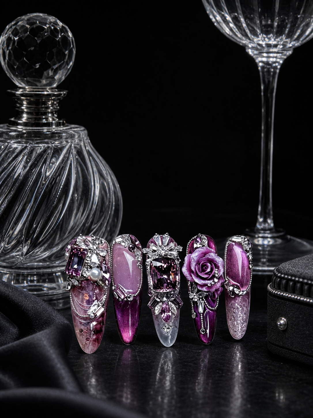 Velvet Amethyst Nocturne | LUMlix Haute Nail