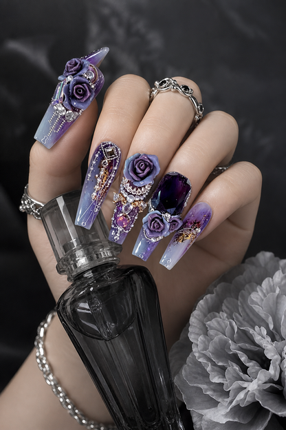 Violet Nocturne | LUMlix Haute Nail