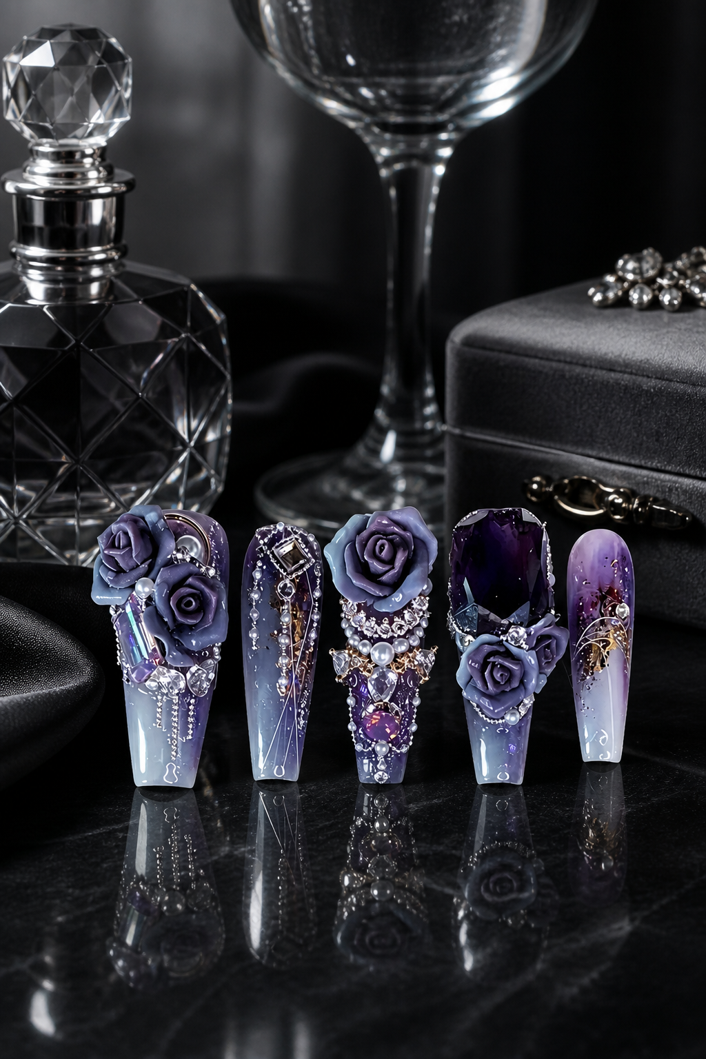 Violet Nocturne | LUMlix Haute Nail