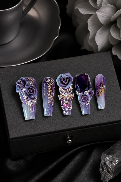 Violet Nocturne | LUMlix Haute Nail