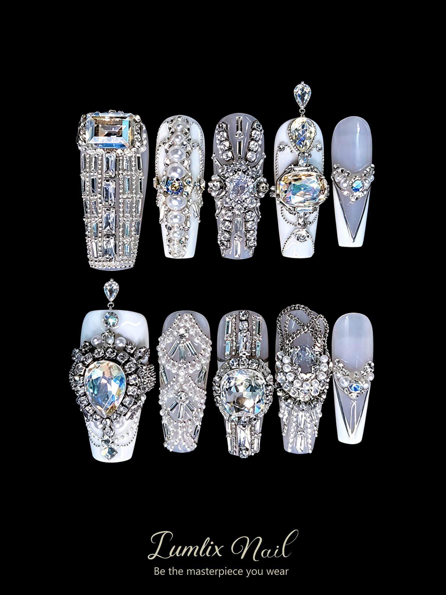 Celestial Ice Aria | LUMlix Haute Nail