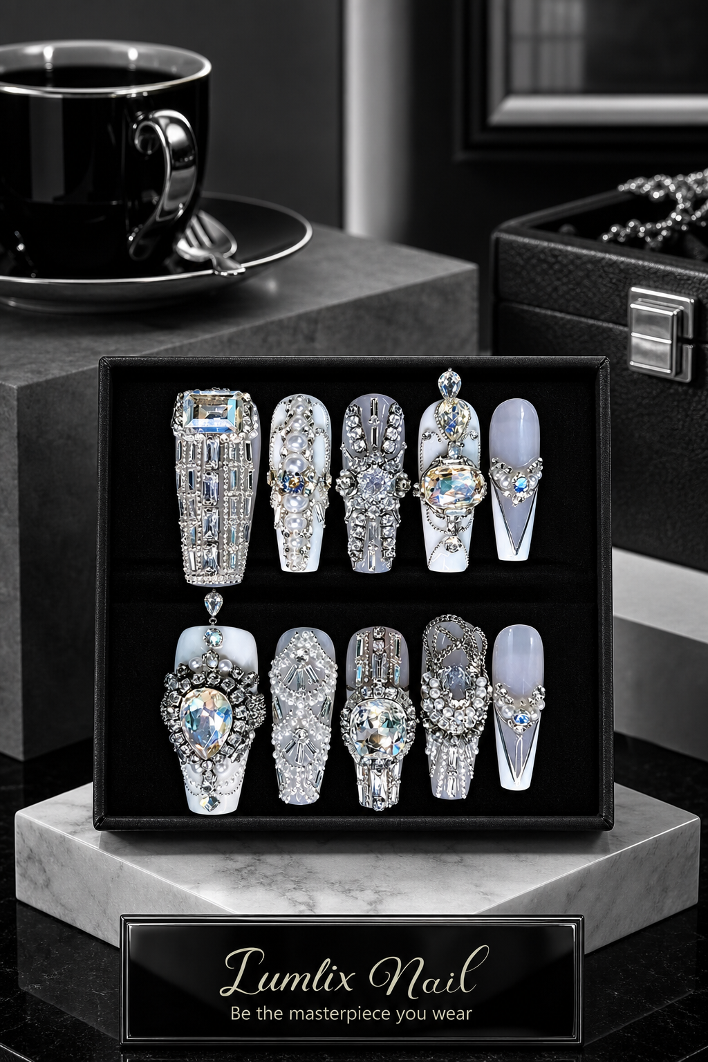Celestial Ice Aria | LUMlix Haute Nail