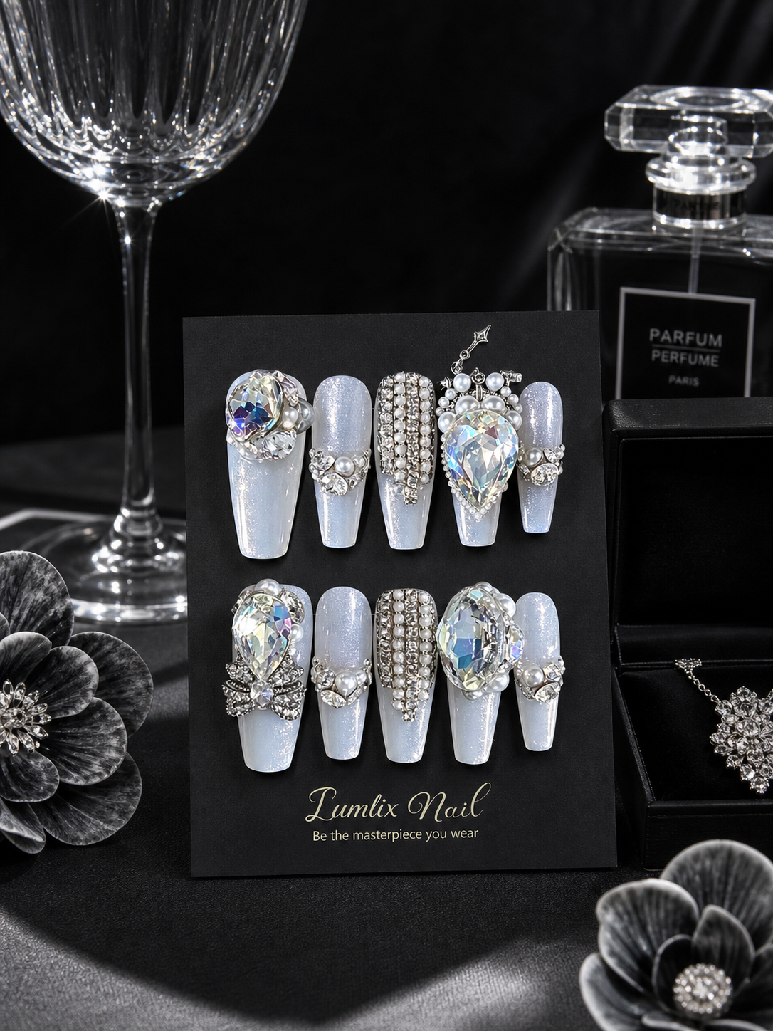 Celestial Aurora Cascade | LUMlix Haute Nail
