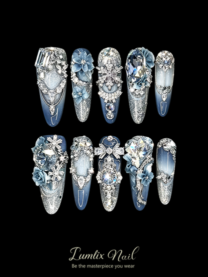 Celestial Frost Sonata | LUMlix Haute Nail