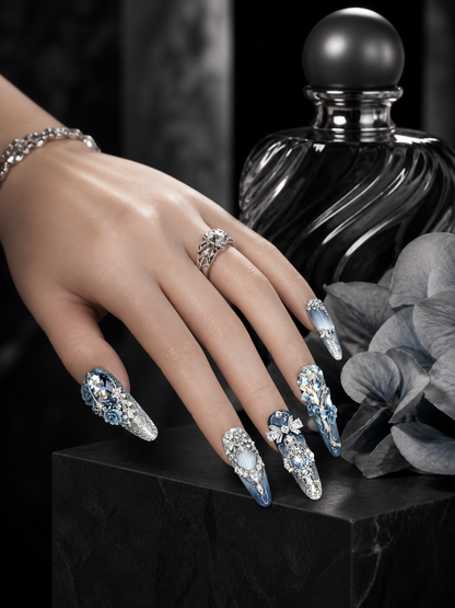 Celestial Frost Sonata | LUMlix Haute Nail