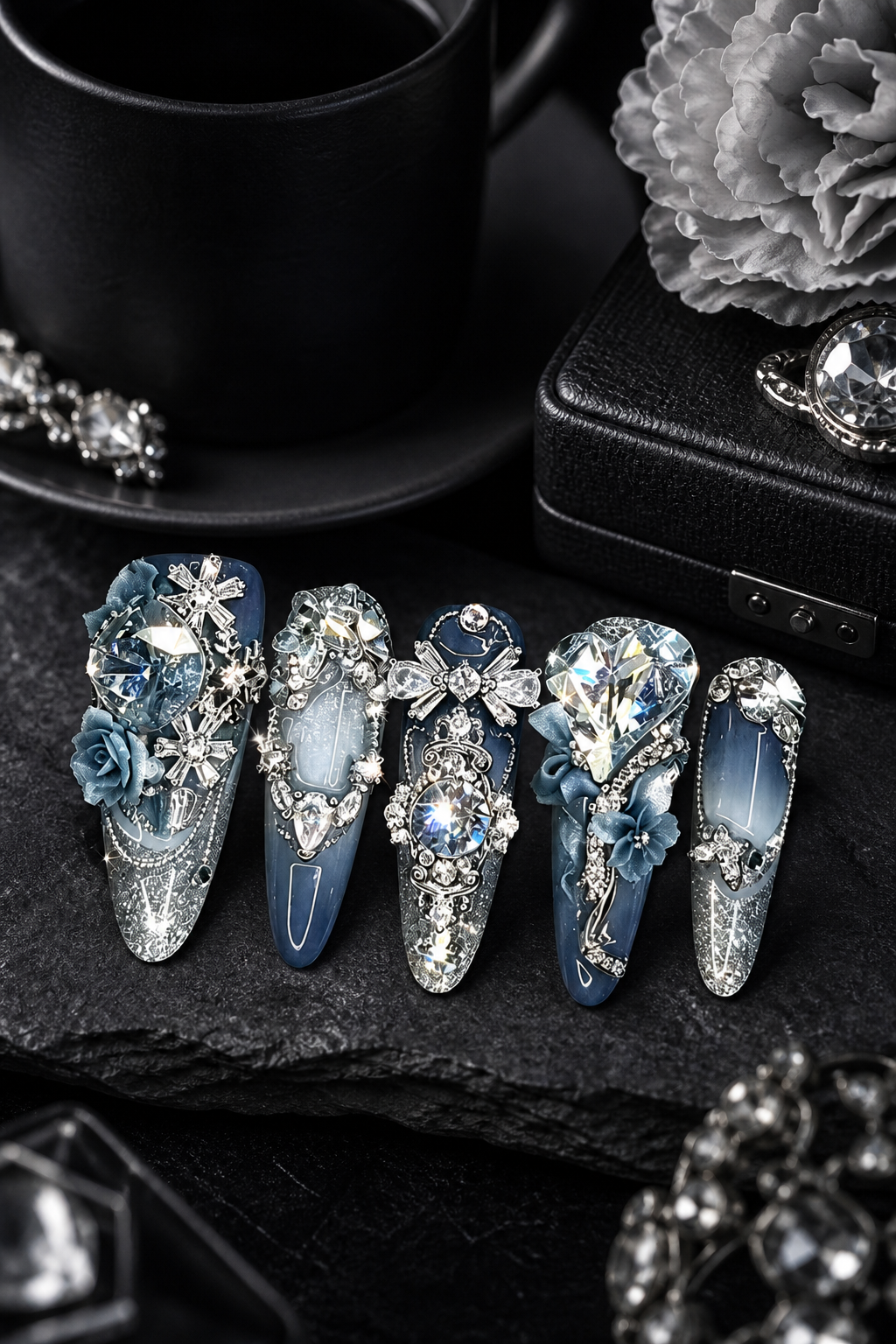 Celestial Frost Sonata | LUMlix Haute Nail