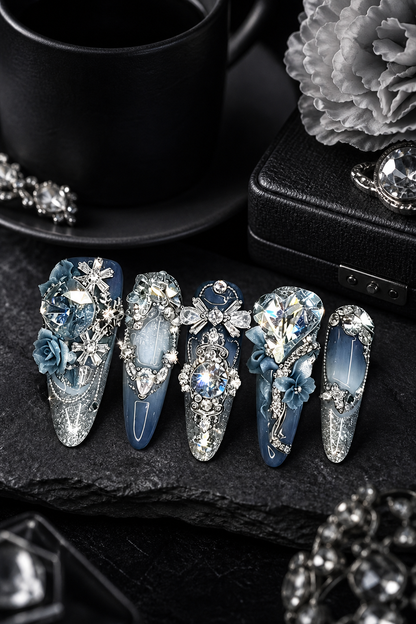 Celestial Frost Sonata | LUMlix Haute Nail