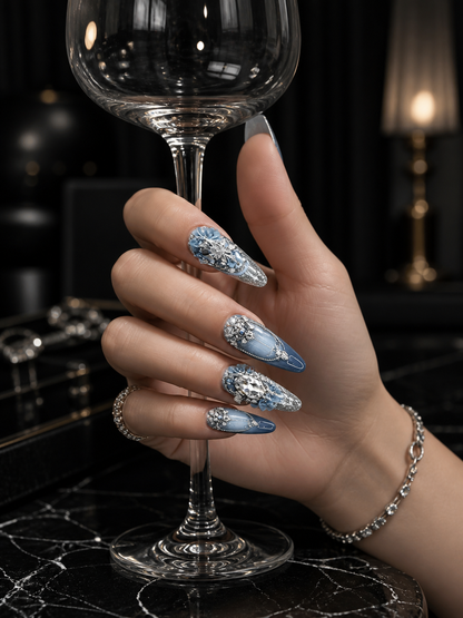 Celestial Frost Sonata | LUMlix Haute Nail