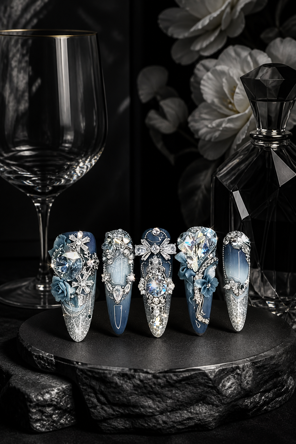 Celestial Frost Sonata | LUMlix Haute Nail