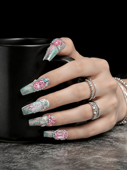 Aurora’s Enchanted Garden | LUMlix Haute Nail