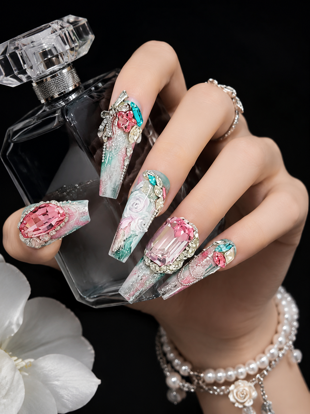 Aurora’s Enchanted Garden | LUMlix Haute Nail