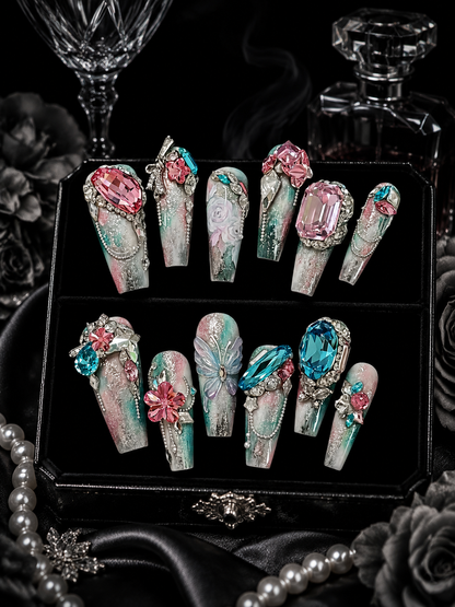 Aurora’s Enchanted Garden | LUMlix Haute Nail